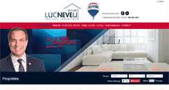 Desktop Screenshot of lucneveu.com